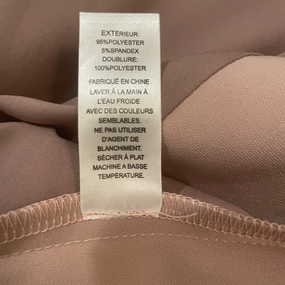 Dusty Rose Prima Trench Coat - Picture 9 of 9